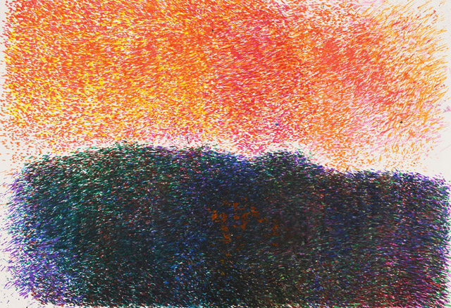 草彅陵太《無題》2016頃:「以“身”伝心 からだから、はじめてみる」ボーダレス・アートミュージアムNO-MA他